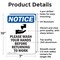Signmission Safety Culture Sign, 7 in Width, Aluminum, Rectangle OS-2PACK-NS-A-710-V-17648 - alternate 6